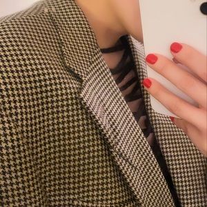 burberry vintage oversized blazer jacket
